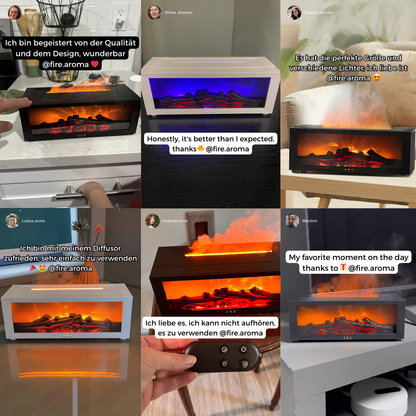 Firearoma™ - Flammenbefeuchter, Entspannen und Abschalten.