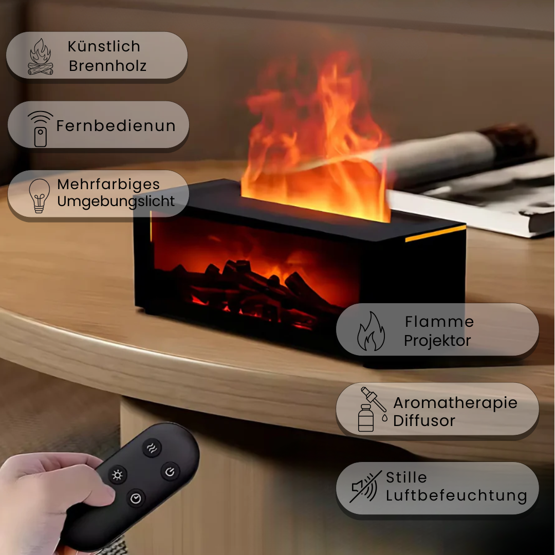 Firearoma™ - Flammenbefeuchter, Entspannen und Abschalten.